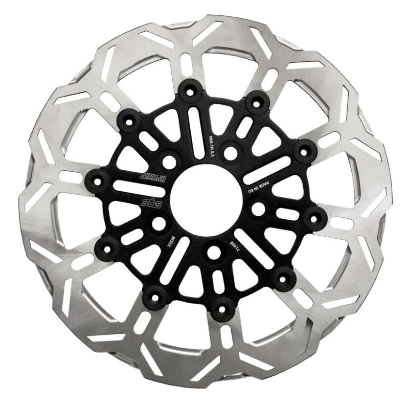 Disque de frein Kodlin Design Arrière SBS pour HD Fxdwgi 1450 EFI Dyna Wide Glide (04-06) - 7145E Disque de frein Kodlin Design Arrière SBS pour HD Fxdwgi 1450 EFI Dyna Wide Glide (04-06) - 7145E