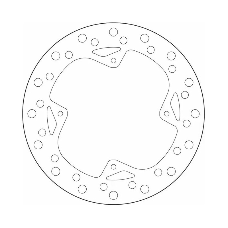 Disque de frein Arrière SBS pour Honda CRF 450 X Enduro (05-18) - 5098 Disque de frein Arrière SBS pour Honda CRF 450 X Enduro (05-18) - 5098
