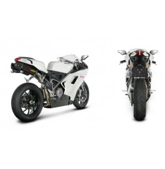 Silencieux Akrapovic Ducati 848 (07-10) 848 EVO (11-14) S-D10SO3-ZC