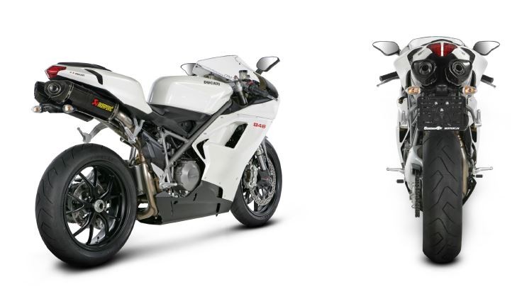Silencieux Akrapovic Ducati 848 (07-10) 848 EVO (11-14) S-D10SO3-ZC
