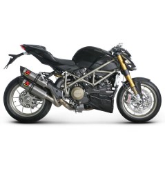 Silencieux Titane Akrapovic Homologué Ducati Streetfighter / S 1100 (09-15)