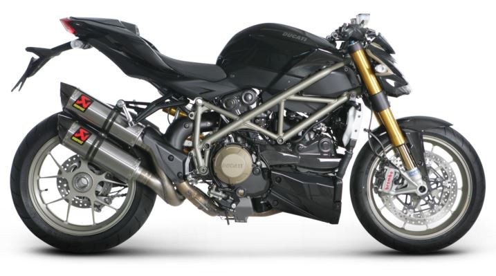 Silencieux Titane Akrapovic Homologué Ducati Streetfighter / S 1100 (09-15)