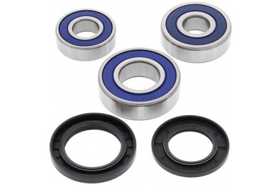 Kit Roulement de roue Arrière moto All Balls pour Ninja 250 (08-12) Ninja 300 (13-18) - 25-1234 Kit Roulement de roue Arrière moto All Balls pour Ninja 250 (08-12) Ninja 300 (13-18) - 25-1234