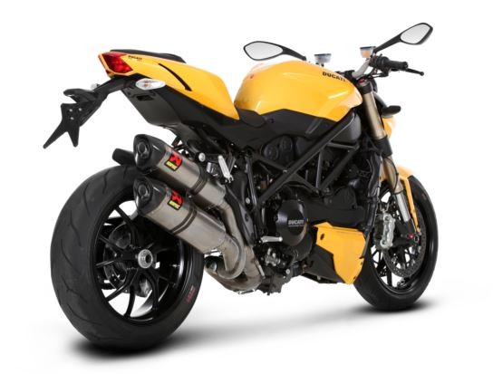 Silencieux Titane Akrapovic Homologué Ducati 848 Streetfighter / S (11-15)