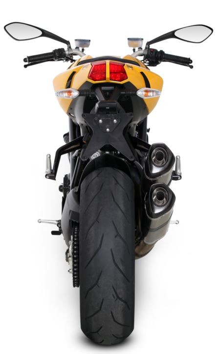 Silencieux Titane Akrapovic Homologué Ducati 848 Streetfighter / S (11-15)