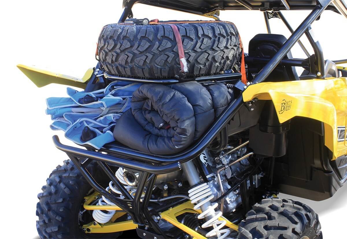 Support de Chargement Noir DRAGONFIRE pour SSV Yamaha YXZ 1000 (16-17)
