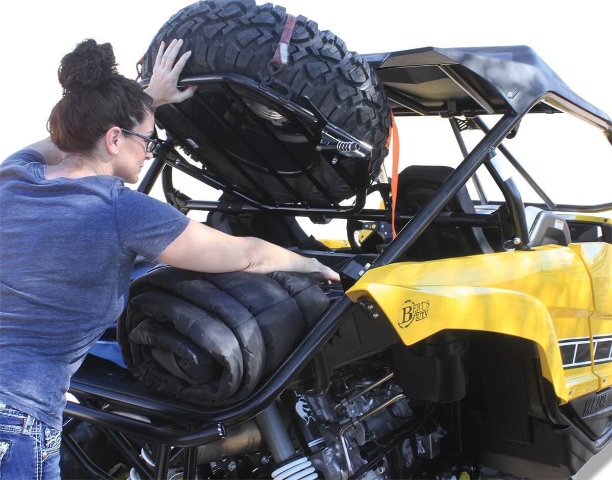 Support de Chargement Noir DRAGONFIRE pour SSV Yamaha YXZ 1000 (16-17)