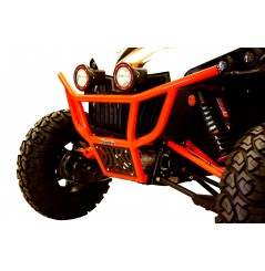 Bumper Avant Rouge DRAGONFIRE pour SSV Can Am MAVERICK 1000 X DS - TURBO (15-17) MAVERICK 1000 (13-17)