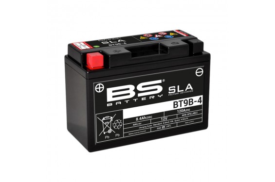 Batterie Moto BT9B-4 SLA BS Battery Batterie Moto BT9B-4 SLA BS Battery