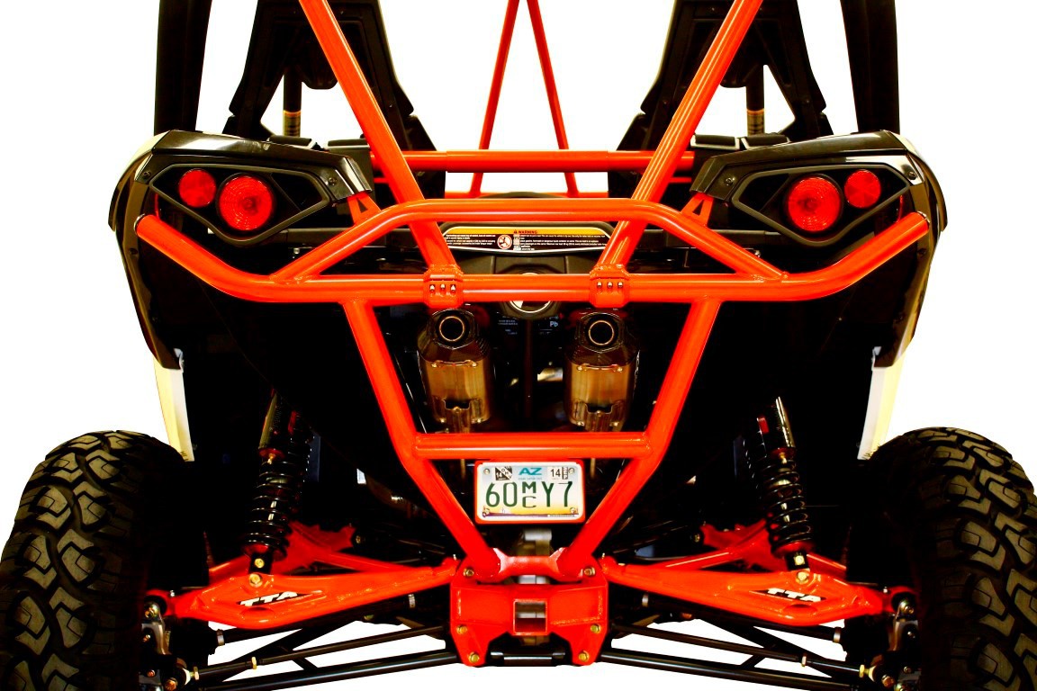 Support D'Attelage Rouge DRAGONFIRE pour SSV Can Am MAVERICK 1000 (13-17)