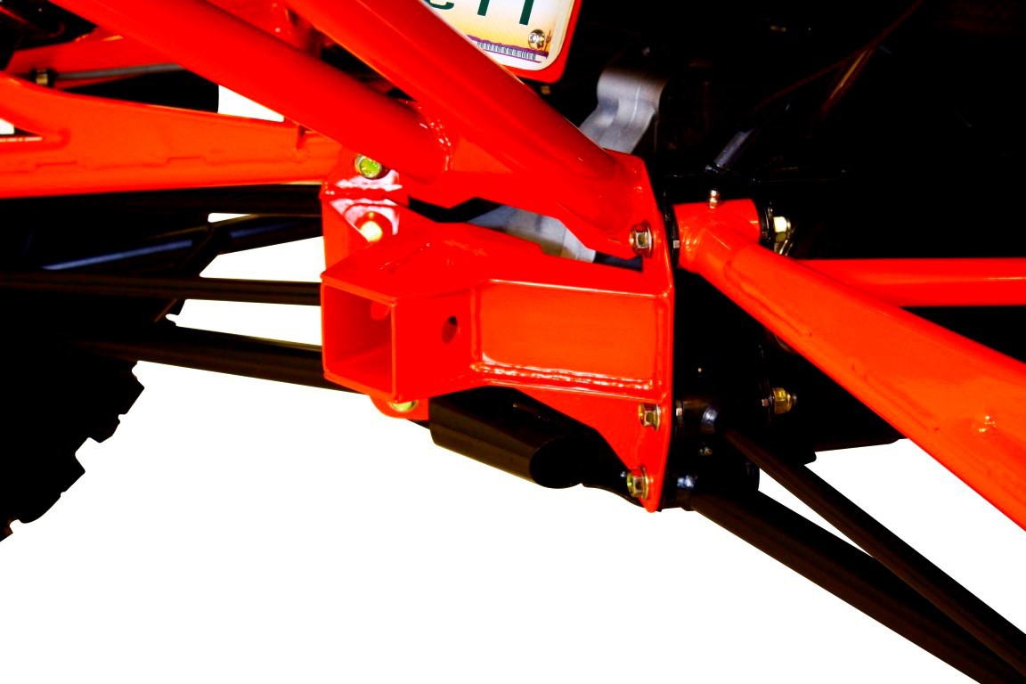 Support D'Attelage Rouge DRAGONFIRE pour SSV Can Am MAVERICK 1000 (13-17)