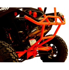 Support D'Attelage Rouge DRAGONFIRE pour SSV Can Am MAVERICK 1000 (13-17)