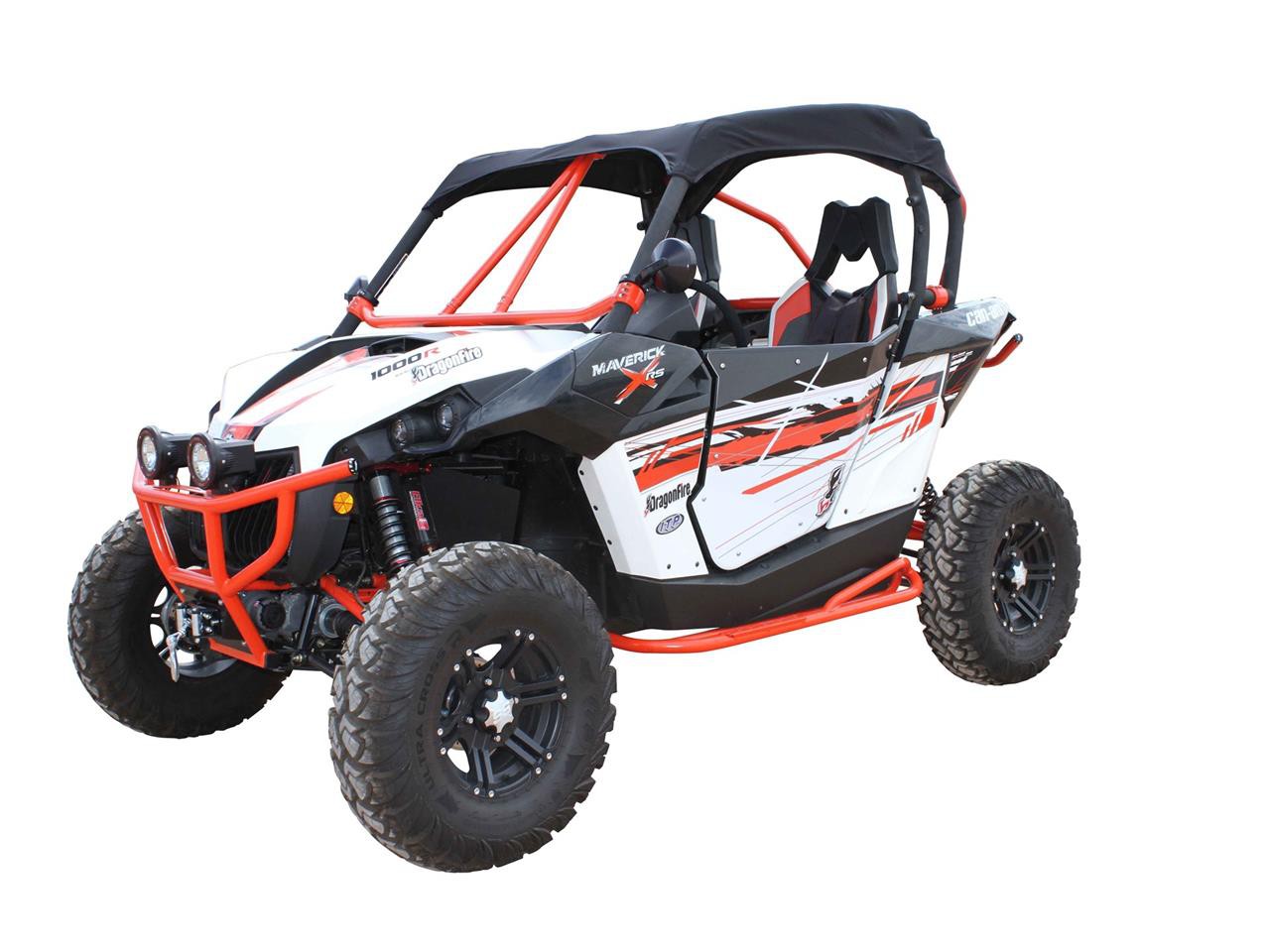 Toit Souple DRAGONFIRE pour SSV Can Am MAVERICK 1000 X DS - Turbo (15-17)