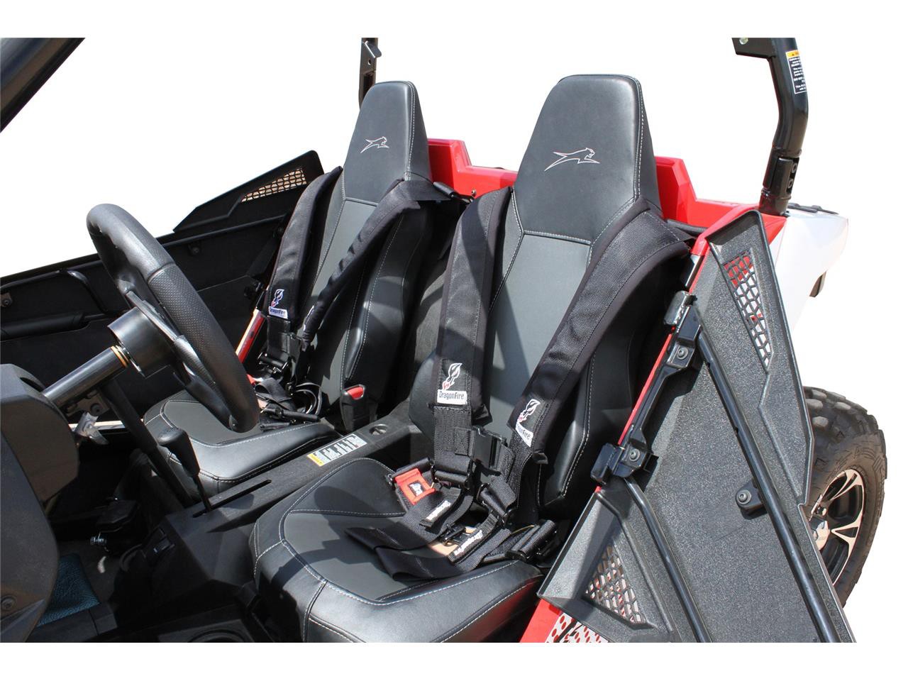 Barre de Fixation Harnais Noir DRAGONFIRE pour SSV Arctic Cat Wildcat Trail - Sport (15-17)