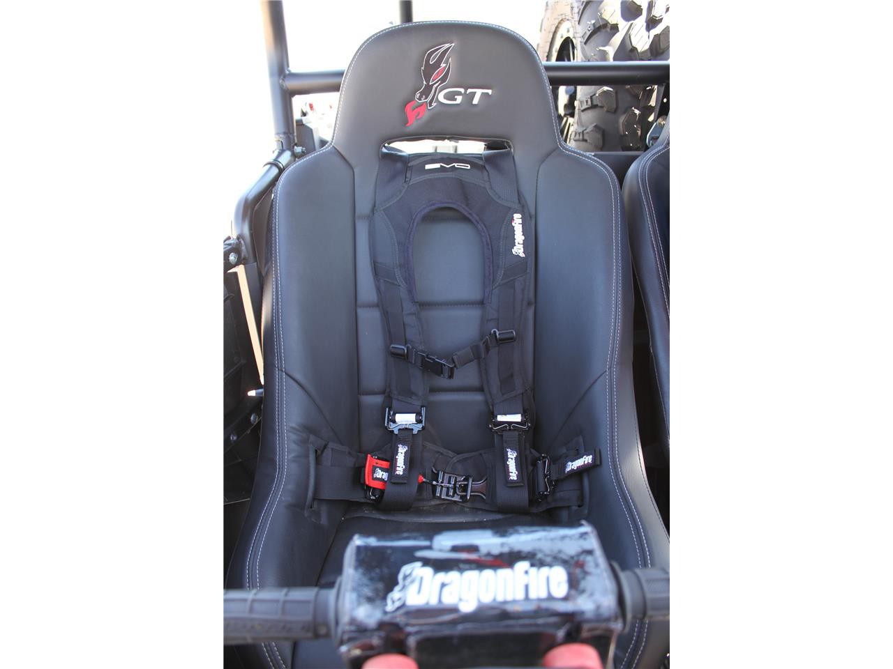Harnais Evo Noir 4 Points DRAGONFIRE pour SSV