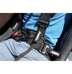 Harnais Evo Noir 4 Points DRAGONFIRE pour SSV