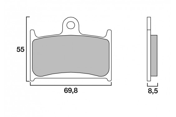 Plaquette de Frein Moto Avant CL Brakes 2246A3+
