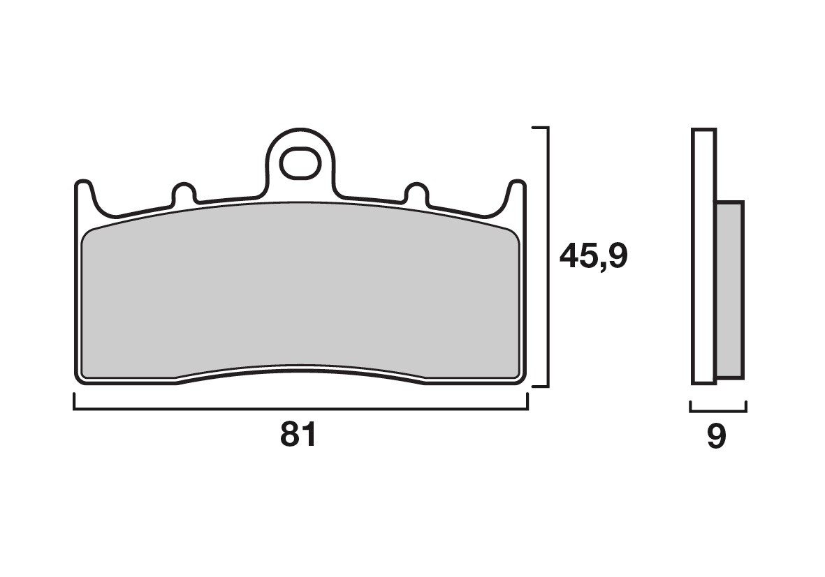 Plaquette de Frein Moto Avant CL Brakes 2960A3+ - Métal Fritté Route