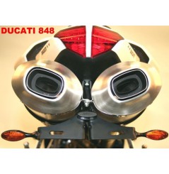Support de Plaque R&G pour Ducati 848 (08-14) 1098 (07-11) 1198 (09-12)