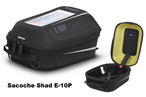 Support sacoche réservoir SHAD PIN Système pour ER6 N et F (05-17)