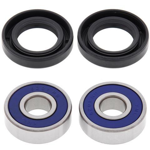 Kit Roulement Roue Avant + Cache Poussière All Balls pour Suzuki RM85 (90-18) - 25-1172