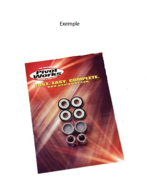 Kit Roulement Amortisseur Moto Pivot Works pour Suzuki RM125 (02-07) RM250 (02-08) RMZ250 (07-09) RMZ450 (05-09) - PWSHK-S11-021