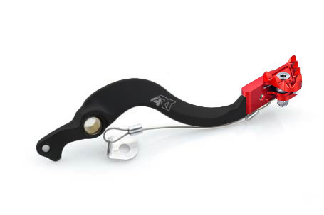 Pédale de Frein Alu Anodisé Noir ART Moto pour GASGAS EC250 F (14-16) EC450 F (13-16)