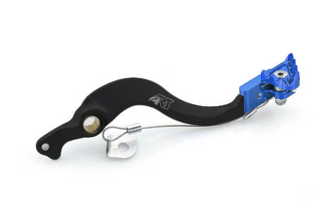 Pédale de Frein Alu Anodisé Noir ART Moto pour Husqvarna TC250 (14-16)