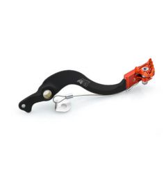 Pédale de Frein Alu Anodisé Noir et Orange ART Moto pour KTM EXC-F250 (08-16) EXC-F350 (12-16)