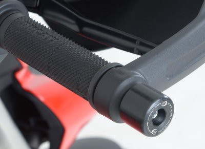 Protection / Embout de guidon R&G pour Hypermotard - Hyperstrada 821 (13-14) - BE0071BK