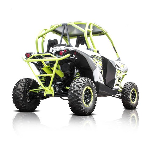 Double Silencieux HMF Vert Venom Pour Can Am Maverick 1000 Turbo (15-17)