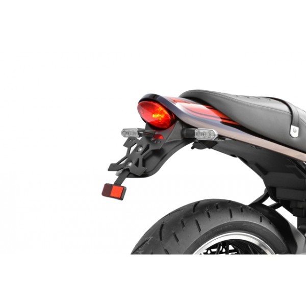 Support de plaque Top Block avec garde boue pour Z900 RS (18-22)