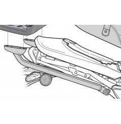 Support Top Case Shad pour Z900 RS (18-24)