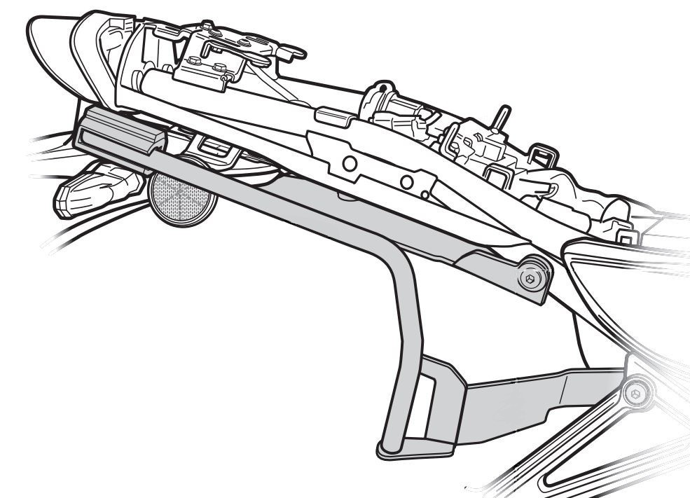 Support de Valise Shad 3P System pour Z900 RS (18-24)