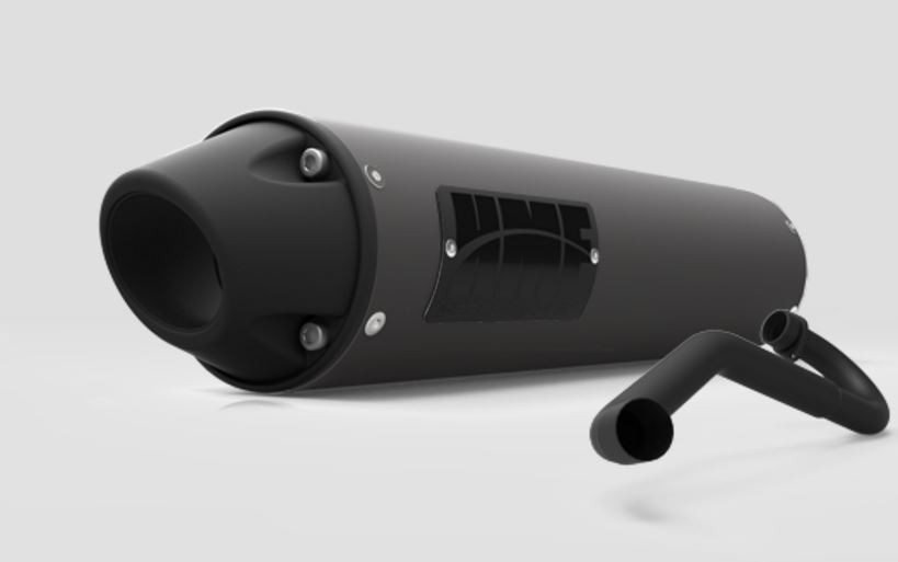 Ligne Complète Noir Performance Series HMF Pour Can Am Outlander 1000 (12-17)