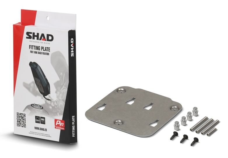 Support sacoche réservoir SHAD PIN Système pour Yamaha FZ6 Fazer (04-11) FZ8 Fazer (10-15) FZ1 Fazer (06-15)