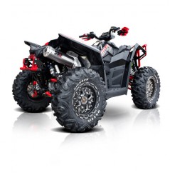 Ligne Complète Titan QS Series HMF Pour Polaris Scrambler 850 XP (12-15)