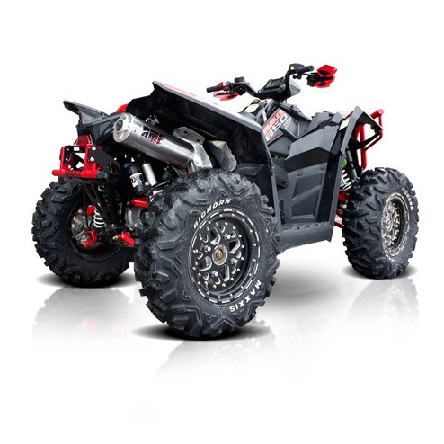 Ligne Complète Titan QS Series HMF Pour Polaris Scrambler 850 XP (12-15)