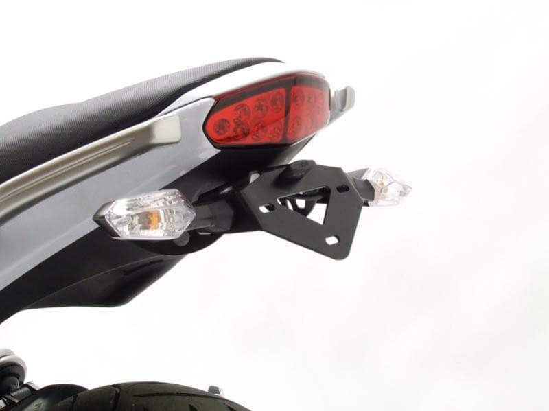 Support de Plaque R&G pour Kawasaki ER-6 (09-11) - LP0080BK