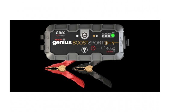 Booster de Batterie Moto NOCO GENIUS GB20 12v - 400A Booster de Batterie Moto NOCO GENIUS GB20 12v - 400A