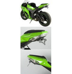 Support de Plaque R&G pour Kawasaki ZX-10 R (11-15) - LP0101BK