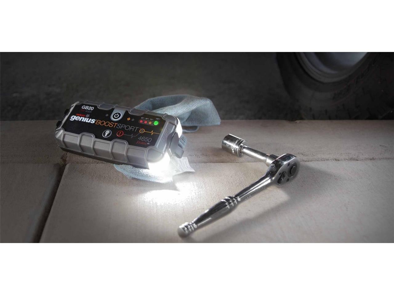 Booster de Batterie Moto NOCO GENIUS GB20 12v - 400A