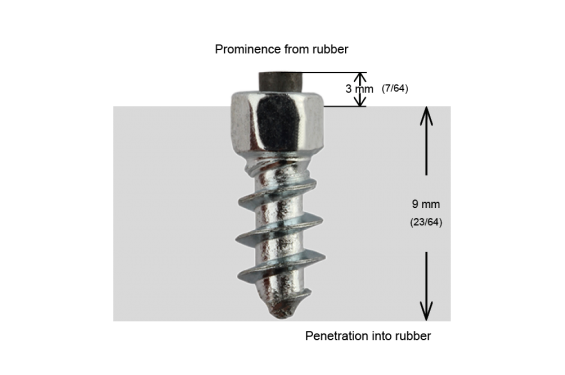 Crampons Vissables IGRIP ST11 11mm x 150pcs pour Pneus Quad - SSV Crampons Vissables IGRIP ST11 11mm x 150pcs pour Pneus Quad - SSV