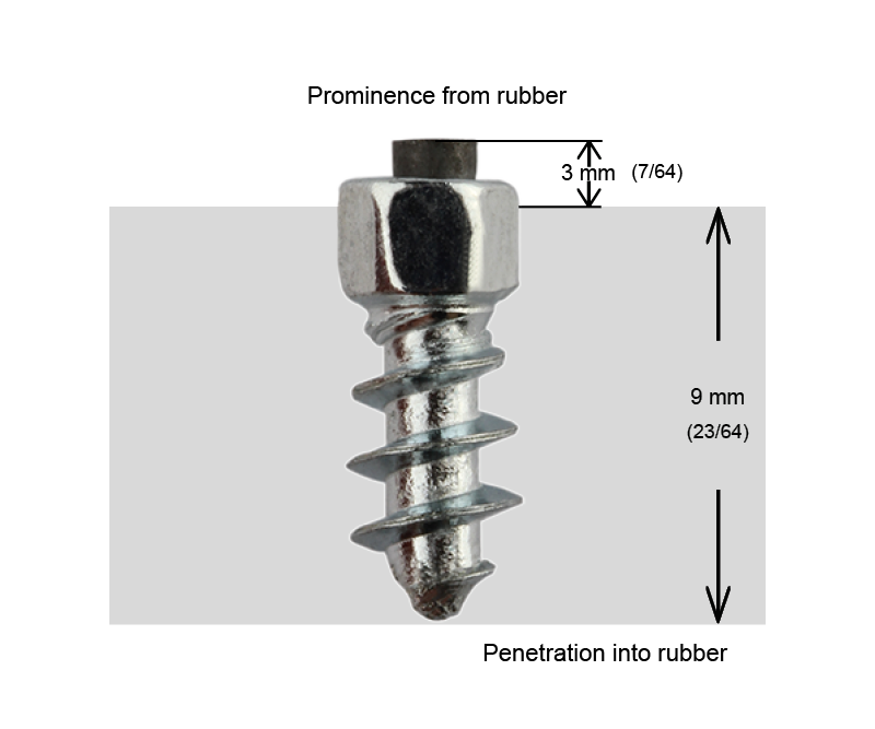 Crampons Vissables IGRIP ST11 11mm x 150pcs pour Pneus Quad - SSV