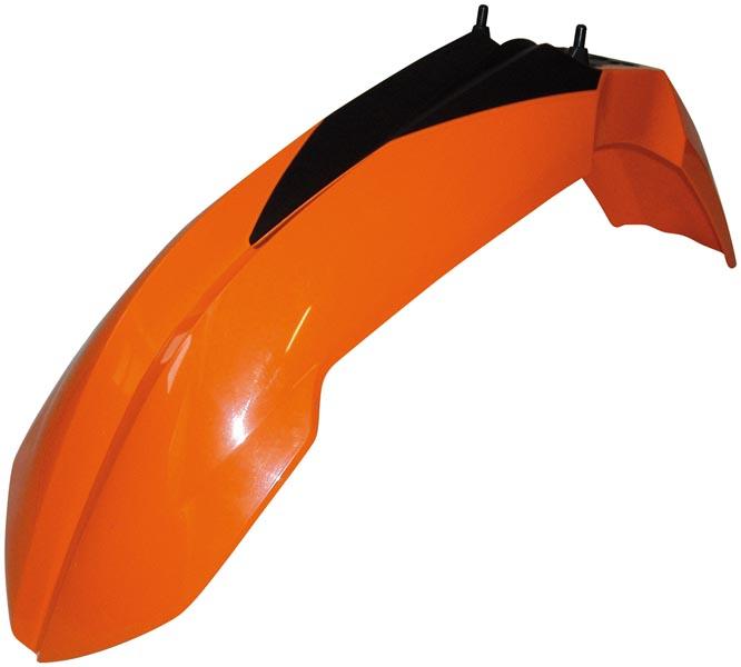 Garde Boue Avant Orange RaceTech Moto pour KTM EXC125 (08-11) EXC200 (08-11) EXC250 (08-11) EXC300 (08-11) - R-PAKTMAR0007