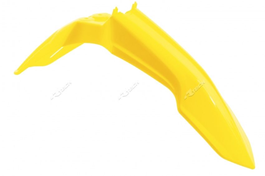 Garde Boue Avant Jaune RaceTech Moto pour Suzuki RM-Z250 (19-23) RM-Z450 (18-23) R-PARMZGI0018