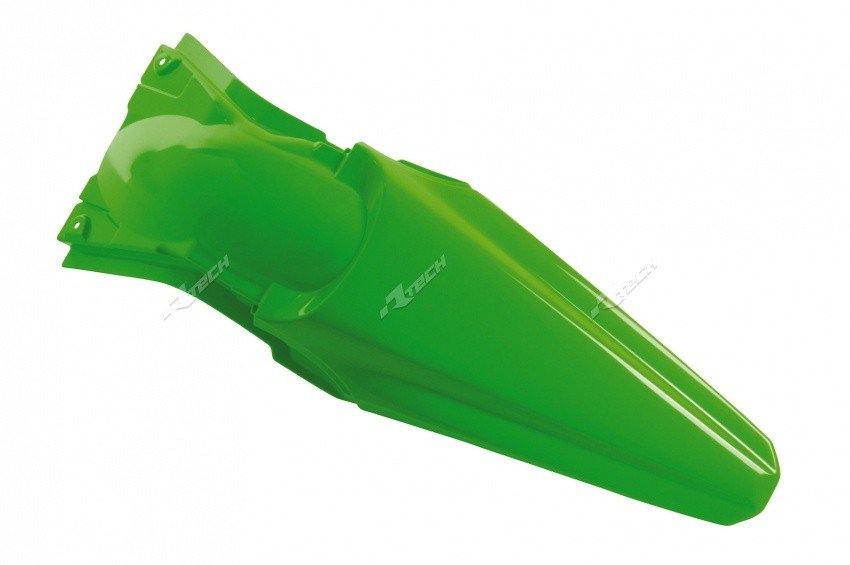 Garde Boue Arrière Vert / Vert fluo RaceTech Moto pour Kawasaki KX250 F (14-16) KX450 F (13-15)