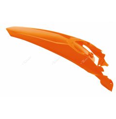 Garde Boue Arrière Orange / Blanc RaceTech Moto pour KTM EXC125 (12-16) EXC200 (12-16) EXC250 (12-16) EXC300 (12-16) - R-PPKT