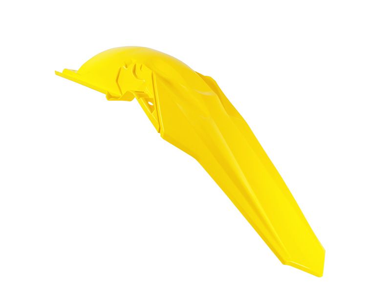 Garde Boue Arrière Jaune / Jaune fluo RaceTech Moto pour Suzuki RMZ250 (19-23) RMZ450 (18-23) - PPRMZGI0018