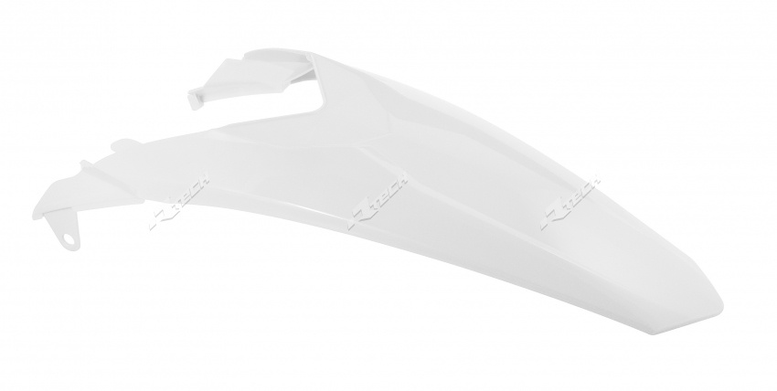 Garde Boue Arrière Blanc RaceTech Moto pour Husqvarna TC85 (14-17) - R-PPKTMBN0985